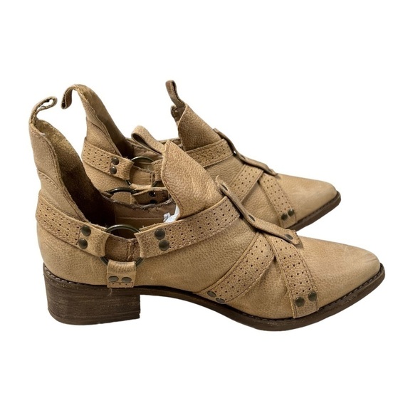 ANTHROPOLOGIE MATISSE Leather Pointed Toe Ankle Booties - Picture 11 of 15